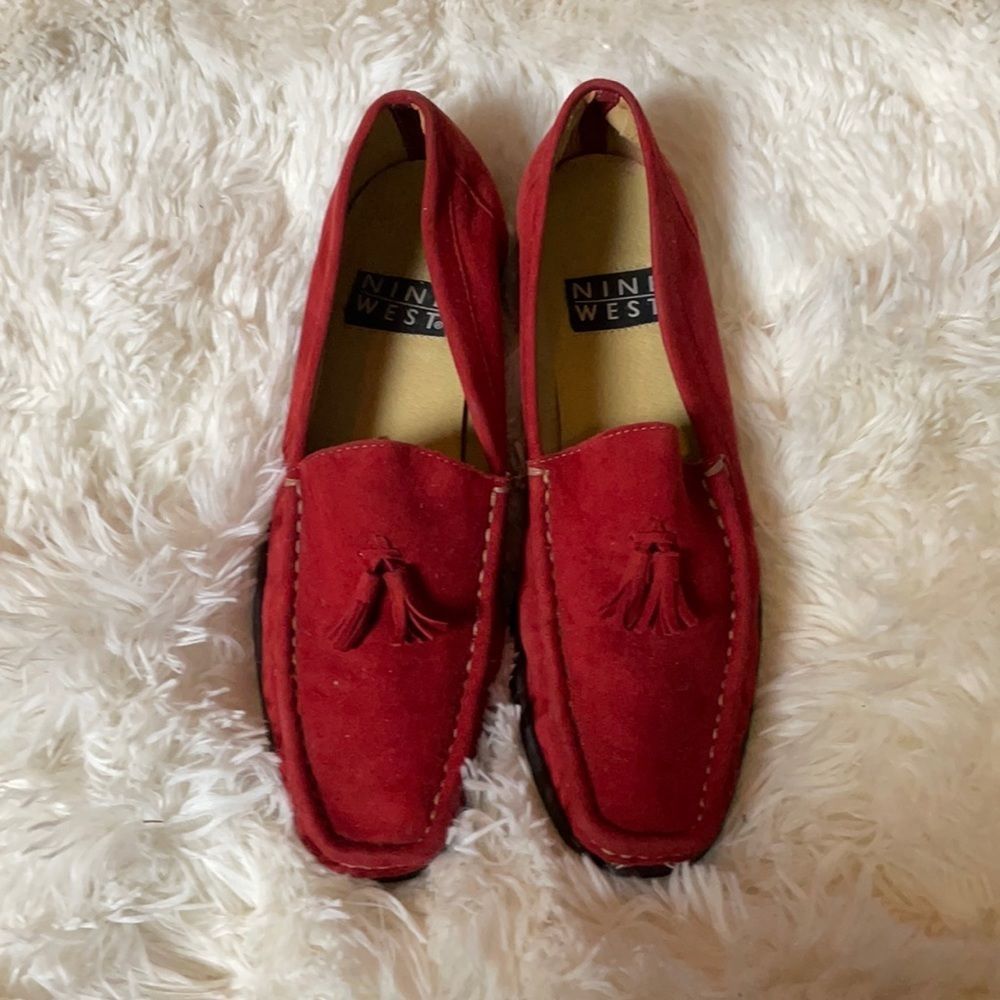 Vintage 90s Suede Loafers